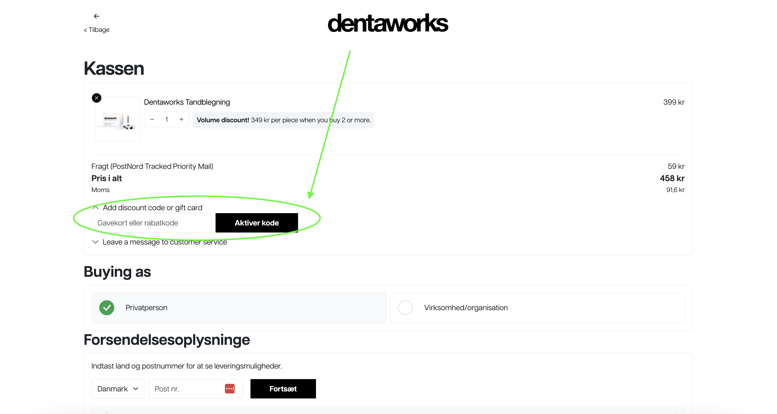 Dentaworks Rabatkode